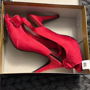 Fioni Red High Heels